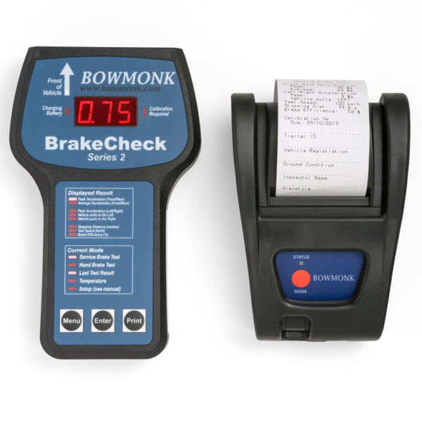 PC Downloading & Printing Software & USB Cable ForBowmonk BrakeCheck CabCheckS 